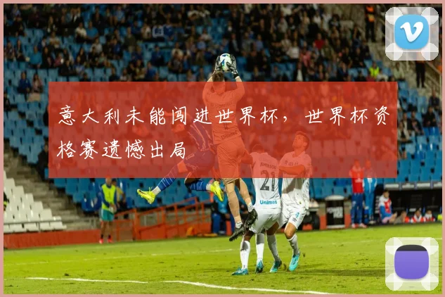 意大利未能闯进世界杯，世界杯资格赛遗憾出局