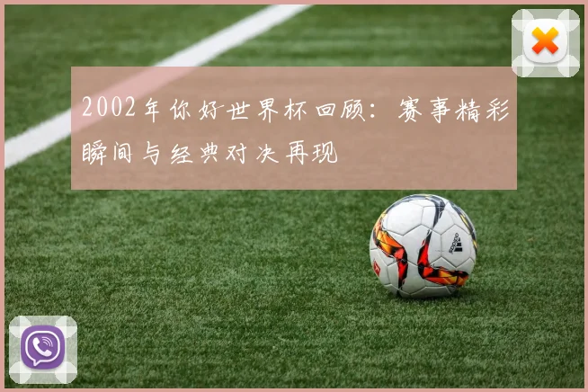 2002年你好世界杯回顾：赛事精彩瞬间与经典对决再现