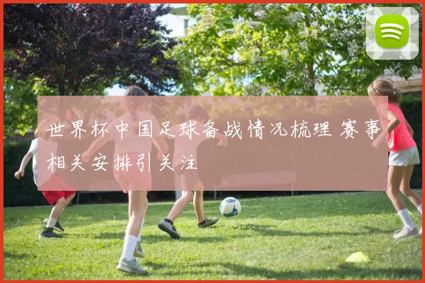 世界杯中国足球备战情况梳理 赛事相关安排引关注
